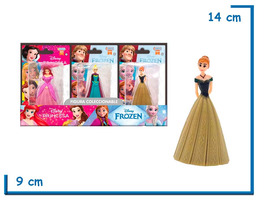 FROZEN ANNA FIGURA COLECCIONABLE 7CM EN BLISTER