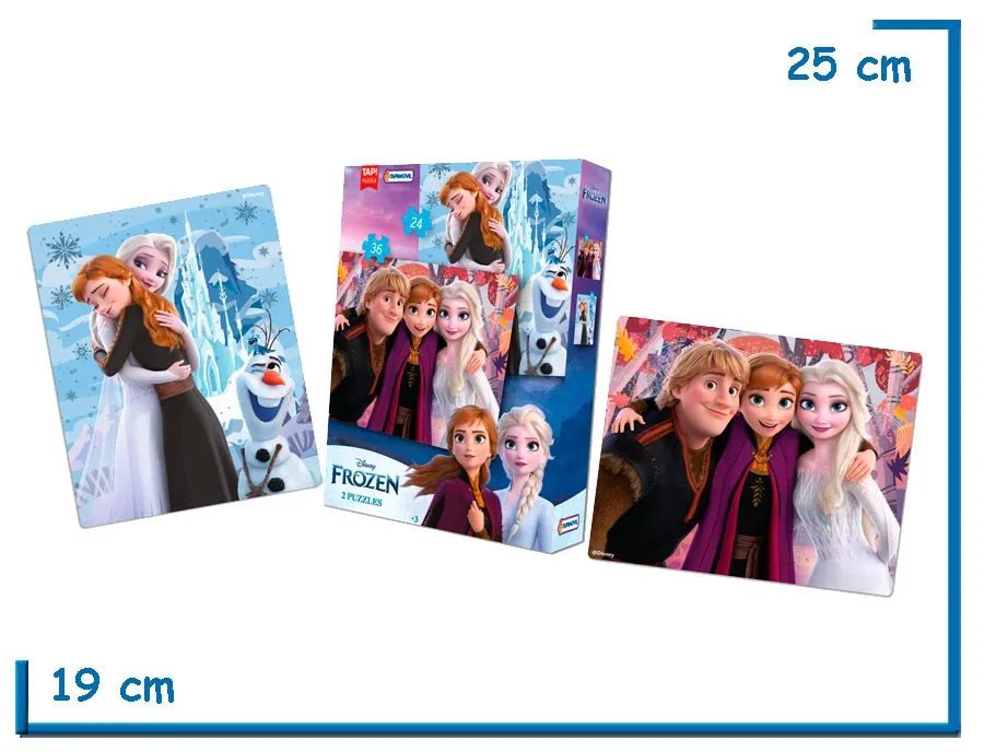 FROZEN 2 PUZZLES 24 36 PZS