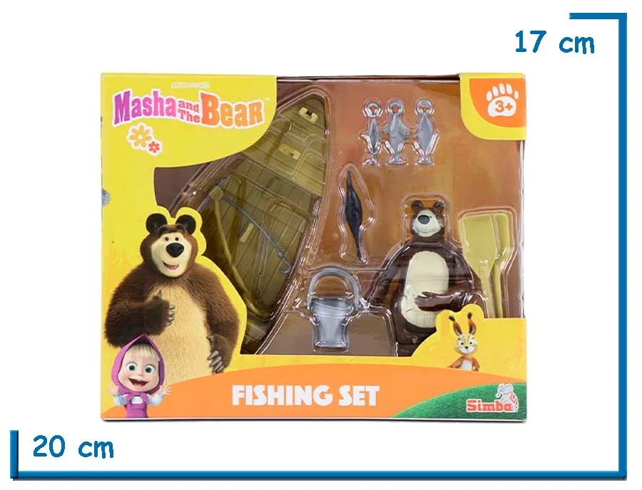 SIMBA FISHING SET PLAYSET MASHA AND THE BEAR