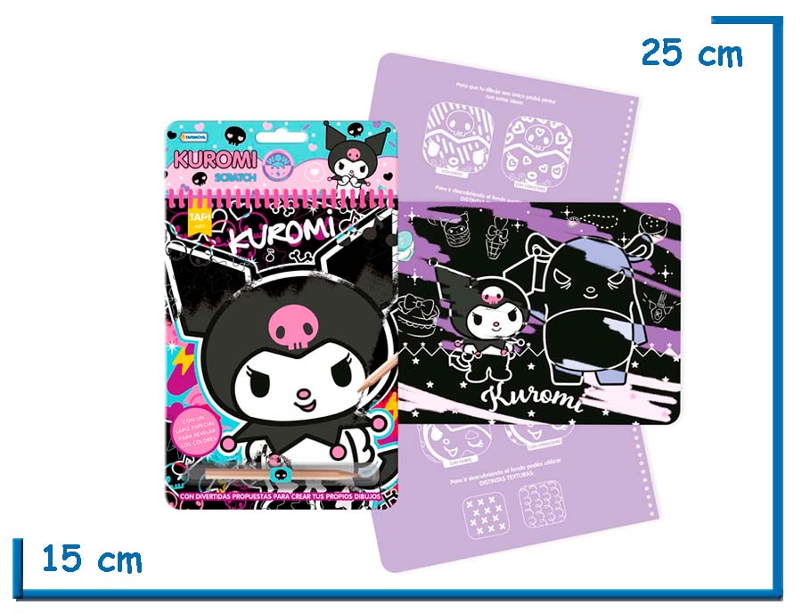 KUROMI SCRATCH WOW! RASPA Y DESCUBRE