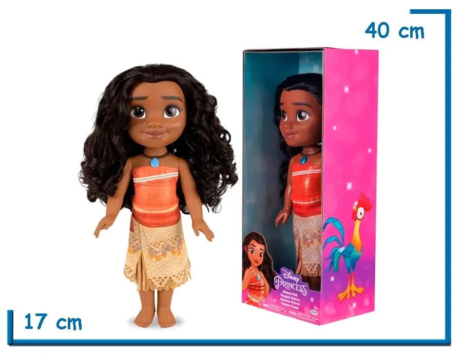 JAKKS DISNEY PRINCESS MOANA MU¥ECA GRANDE 38CM