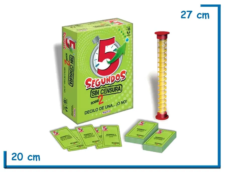 5 SEGUNDOS SIN CENSURA ROUND 2