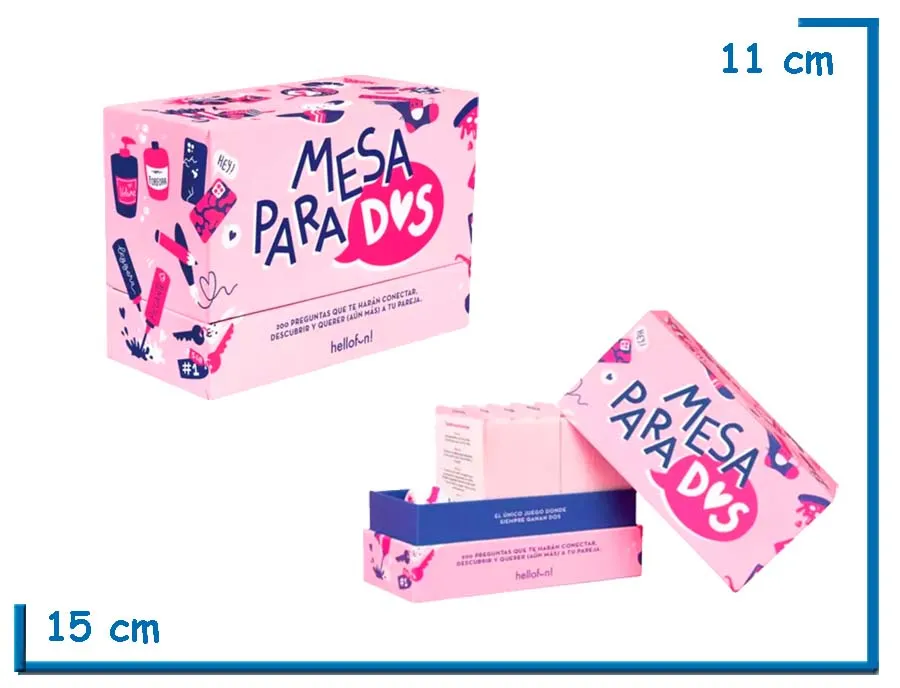 MESA PARA DOS JUEGO DE CARTAS