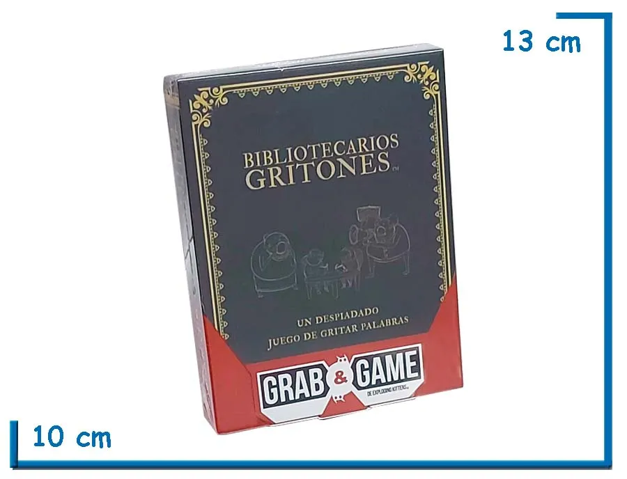 BIBLIOTECARIOS GRITONES GRAB & GAME