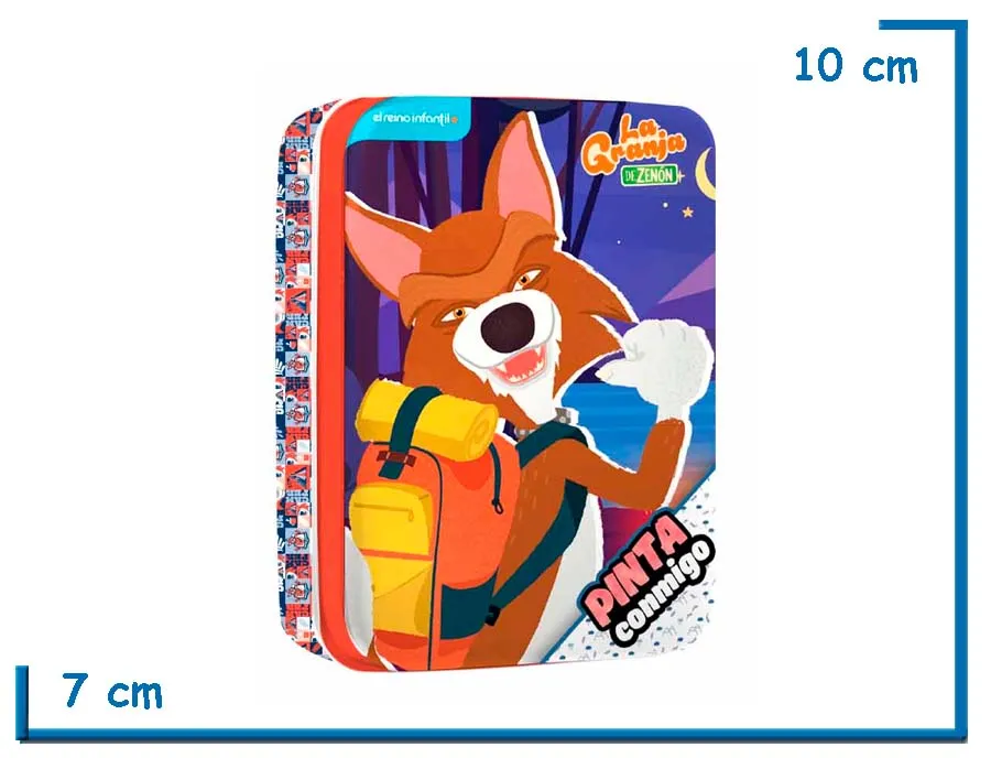 PINTA CONMIGO LA GRANJA DE ZENON LATA LOBO BETO