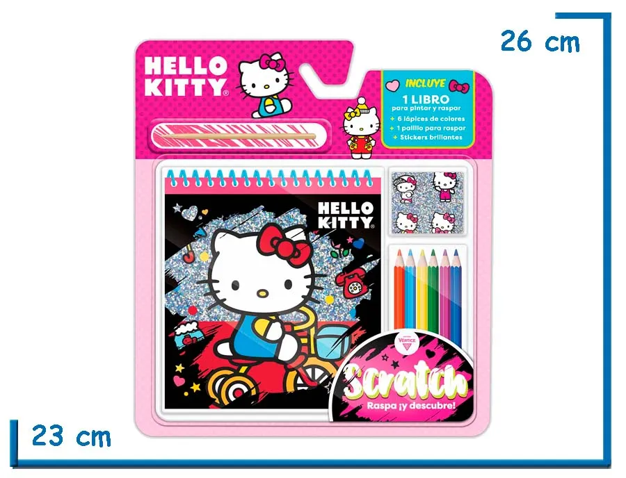 SCRATCH RASPA Y DESCUBRE HELLO KITTY