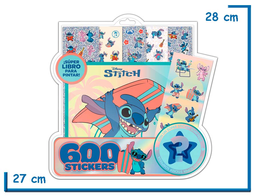 600 STICKERS STITCH