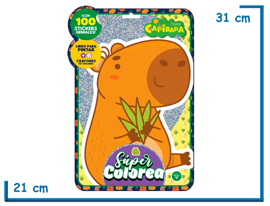 SUPER COLOREA CAPIBARA