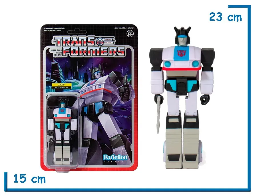 SUPER 7 REACTION JAZZ TRANSFORMERS