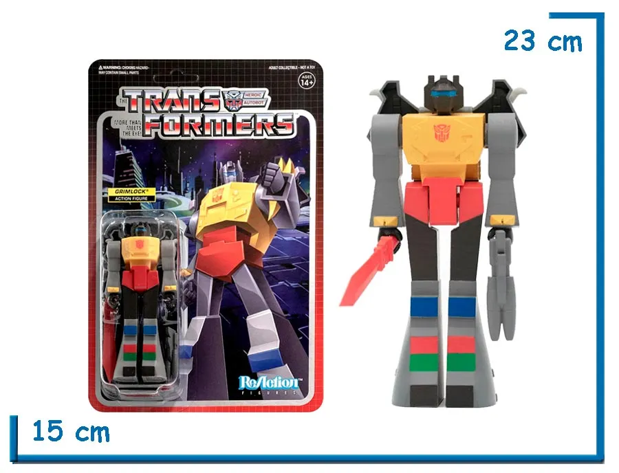 SUPER 7 REACTION GRIMLOCK TRANSFORMERS