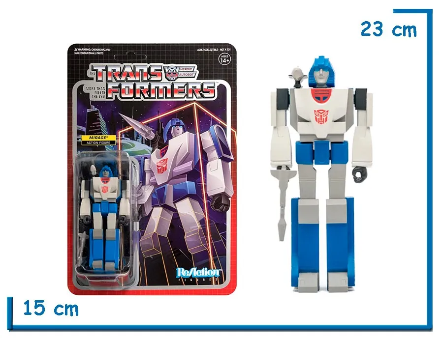SUPER 7 REACTION MIRAGE TRANSFORMERS