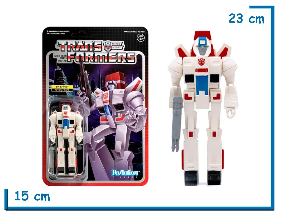 SUPER 7 REACTION SKYFIRE TRANSFORMERS
