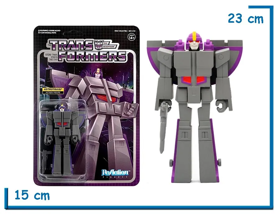 SUPER 7 REACTION ASTROTRAIN TRANSFORMERS