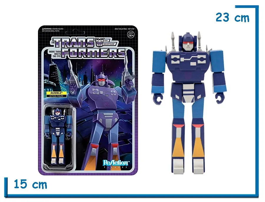 SUPER 7 REACTION RUMBLE TRANSFORMERS