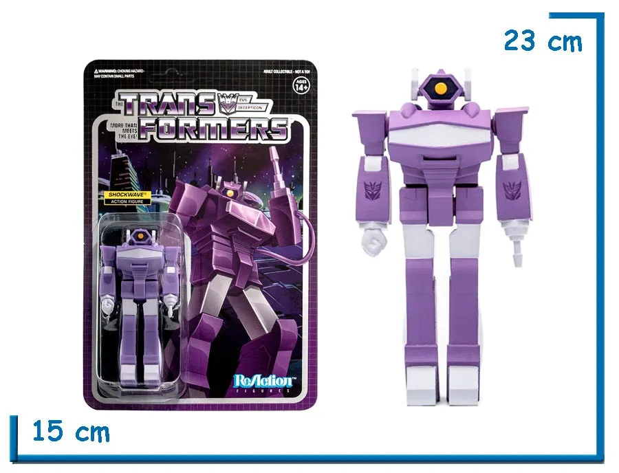 SUPER 7 REACTION SHOCKWAVE TRANSFORMERS