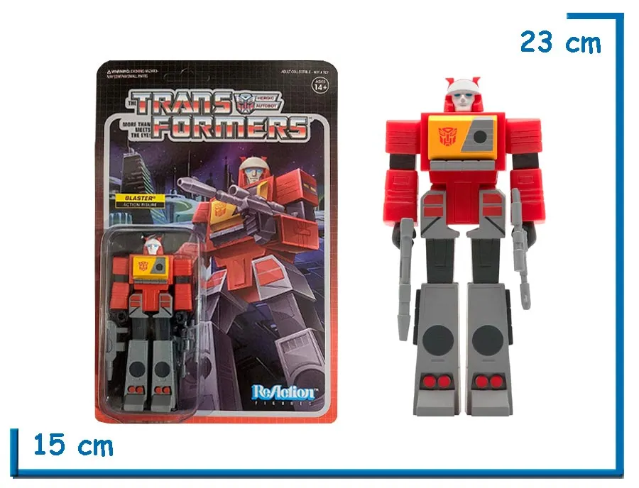 SUPER 7 REACTION BLASTER TRANSFORMERS