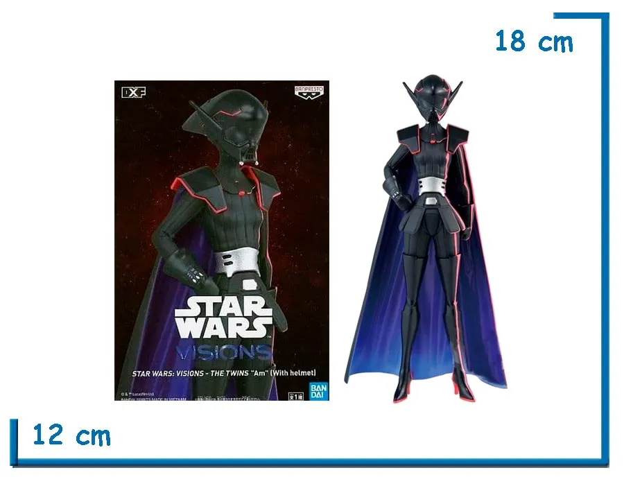 BANPRESTO AM (WITH HELMET) THE TWINS STAR WARS VISION DXF