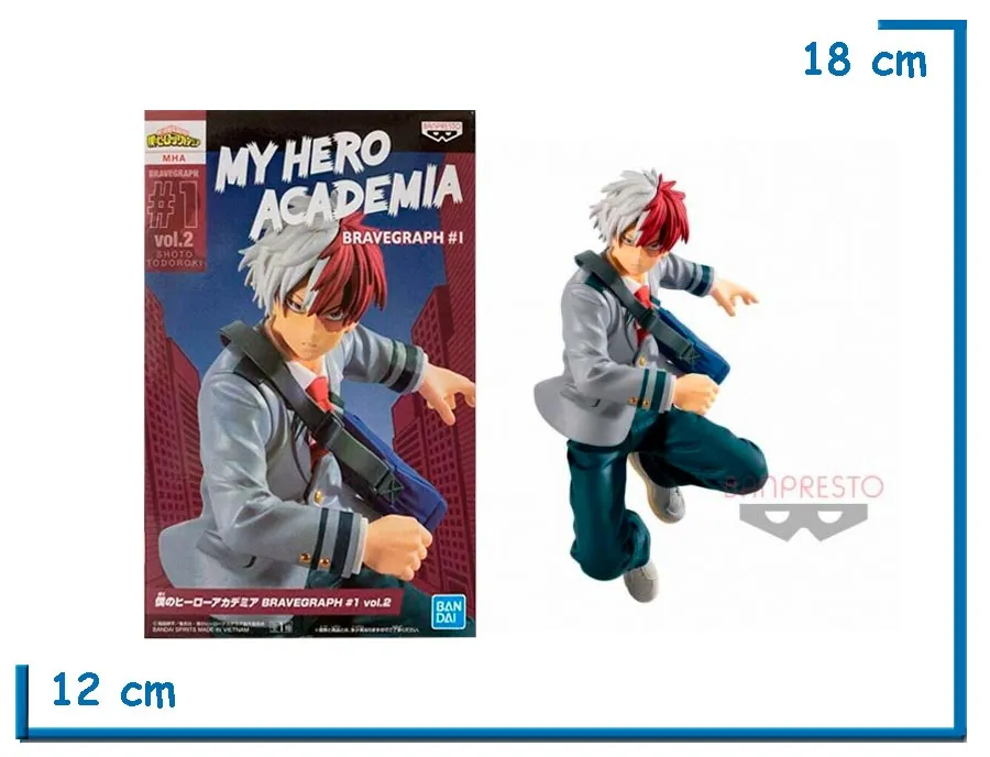 BANPRESTO SHOTO TODOROKI MY HERO ACADEMIA BRAVEGRAPH 1 VOL.2