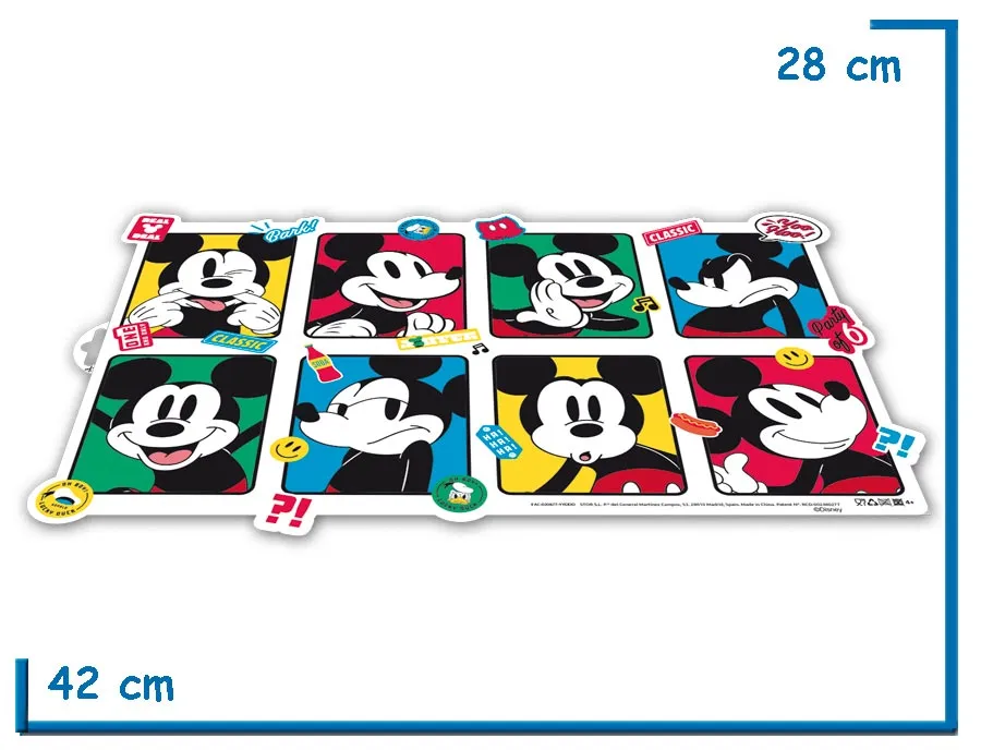 MICKEY MOUSE MANTEL INDIVIDUAL LENTICULAR