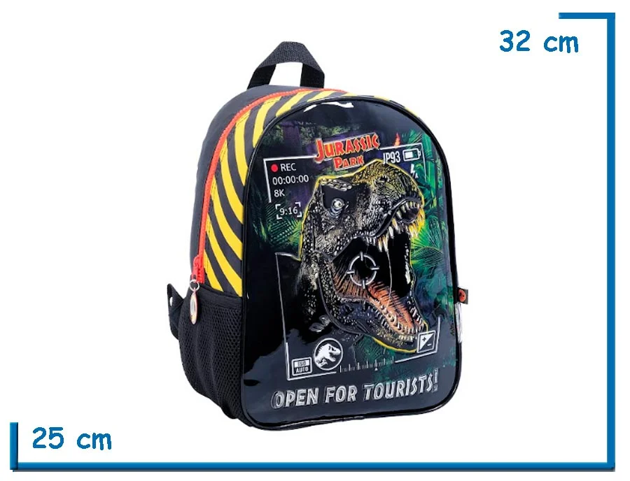 MOCHILA ESPALDA 12” JURASSIC WORLD CAMARA
