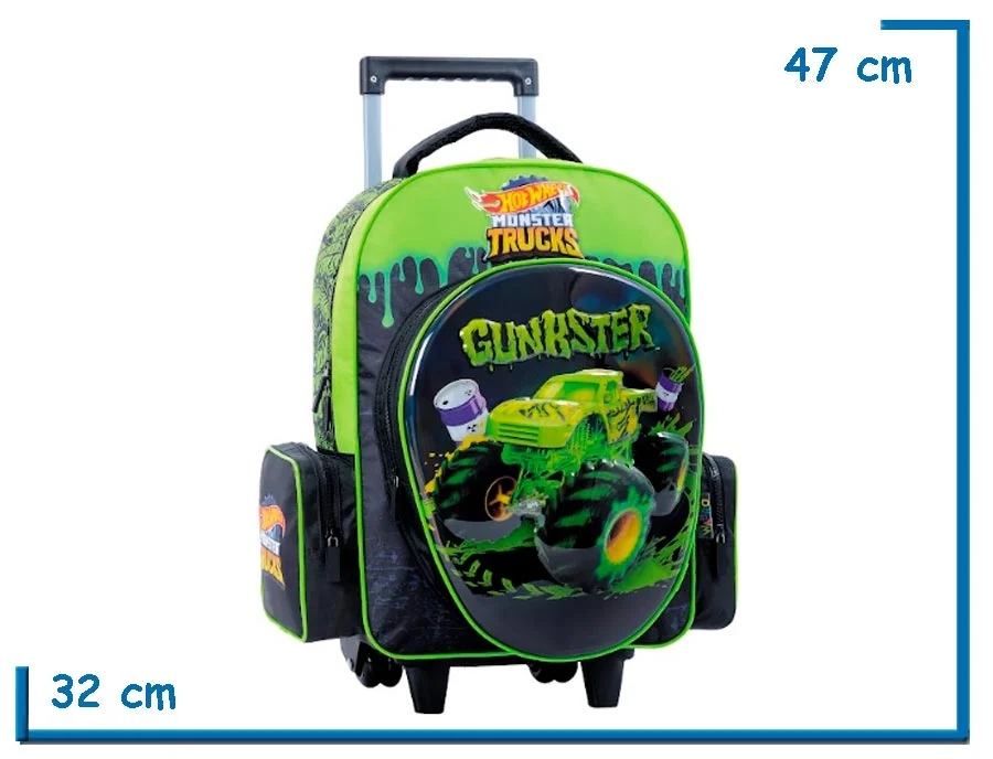 MOCHILA CARRO 17” HOT WHEELS GUNKSTER