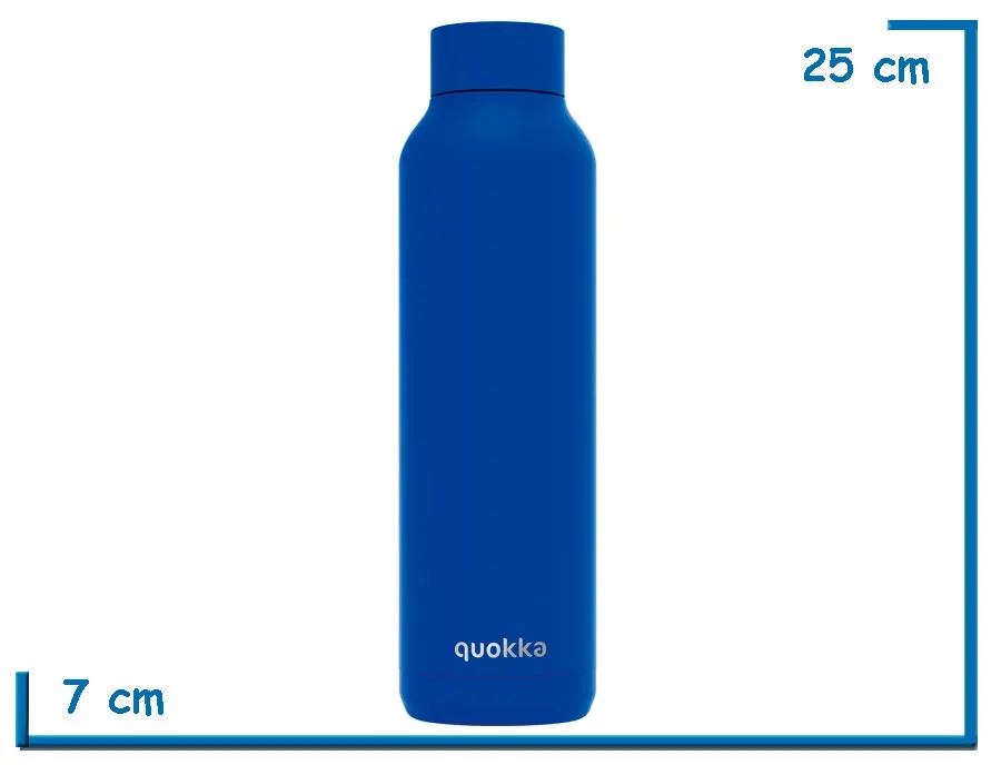 QUOKKA BOTELLA ULTRAMARINE SOLID GRANULADA 630ML