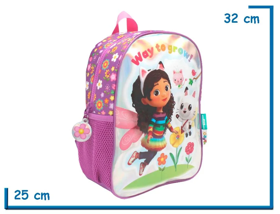 MOCHILA ESPALDA 12″ GABBYS DOLLHOUSE VIOLETA WAY TO GROW