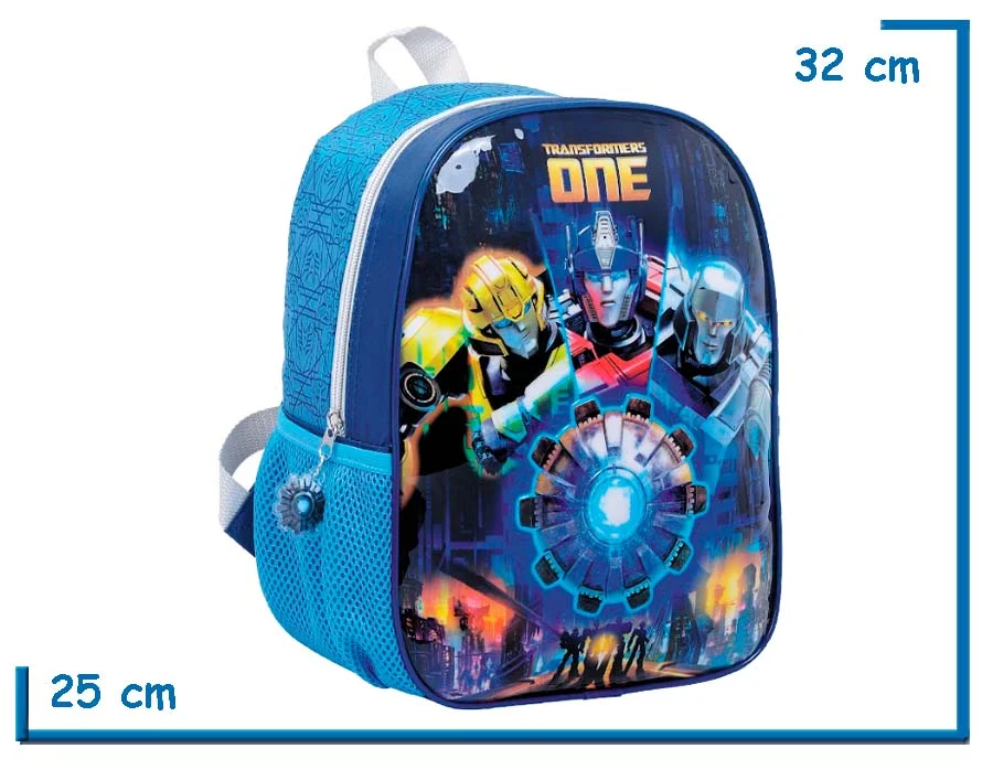 MOCHILA ESPALDA 12″ TRANSFORMERS CELESTE ONE