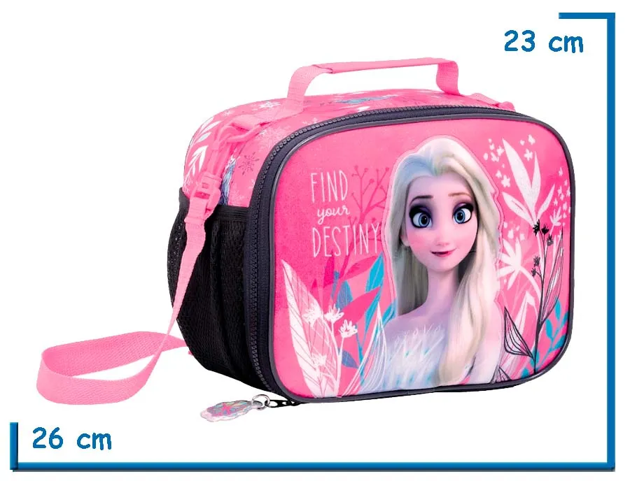 LUNCHERA FROZEN NEGRA FIND YOUR DESTINY
