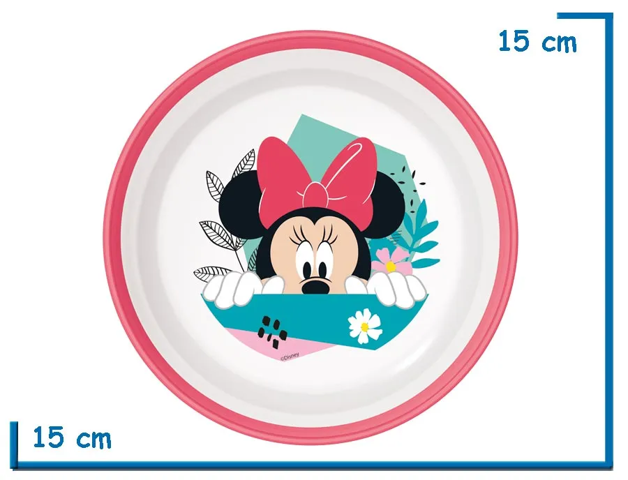 MINNIE MOUSE BOWL BICOLOR NON-SLIP PREMIUM