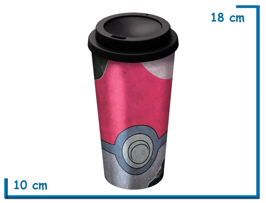 POKEMON VASO 520 ML CAFE DOBLE