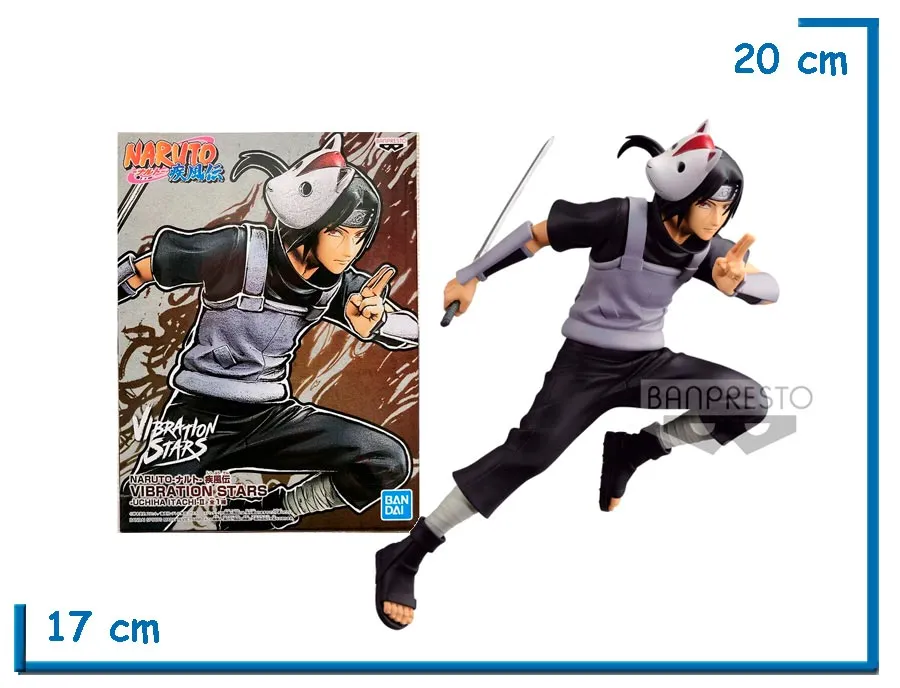 BANPRESTO UCHIHA ITACHI NARUTO SHIPPUDEN VIBRATION STARS