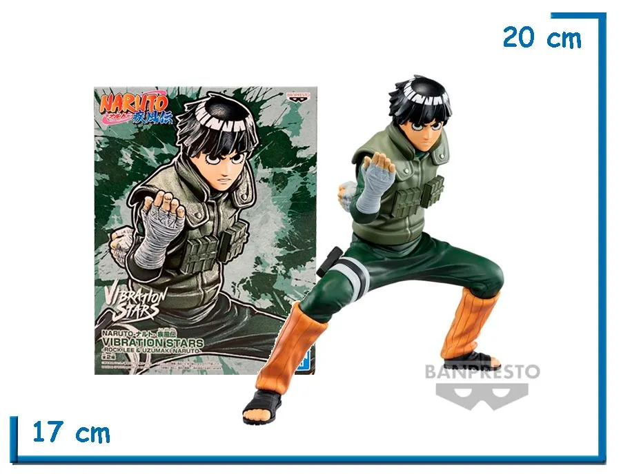 BANPRESTO ROCK LEE NARUTO SHIPPUDEN VIBRATION STARS