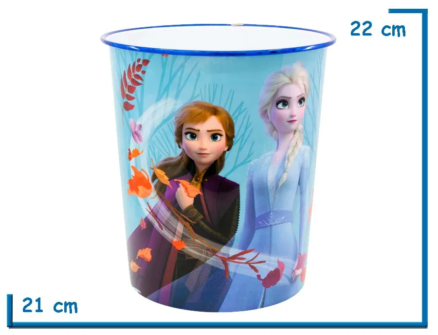 FROZEN DUSTBIN PAPELERA 22 X 21CM
