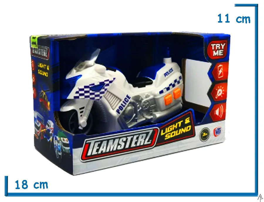 TEAMSTERZ MOTO POLICIA C/LUZ Y SON.