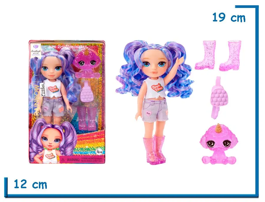 MGA RAINBOW HIGH LITTLES AMETHYST WILLOW (EX31234R)