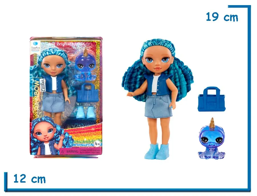 MGA RAINBOW HIGH LITTLES SAPPHIRE BRADSHAW (EX31173S)