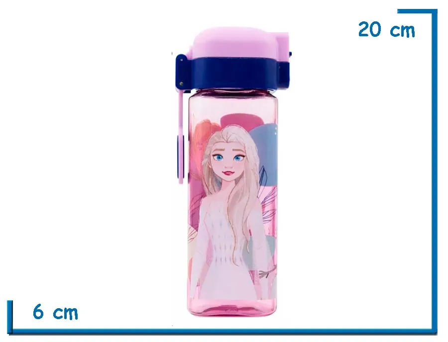 FROZEN BOTELLA SAFETY LOCK SQUARE ECOZEN 370ML