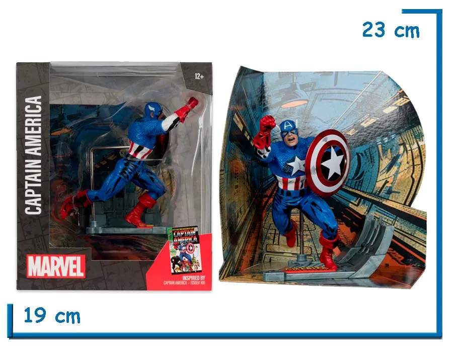 MCFARLANE CAPTAIN AMERICA – CAPTAIN AMERICA ISSUE #100 MARVEL
