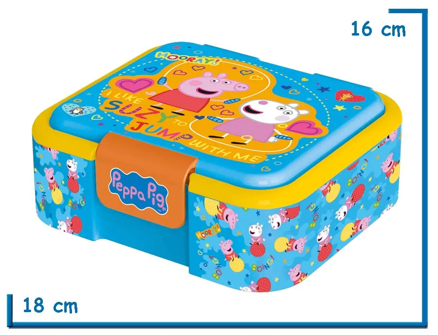 PEPPA PIG LUNCHERA SUPREME MULTI COMPARTIMIENTO