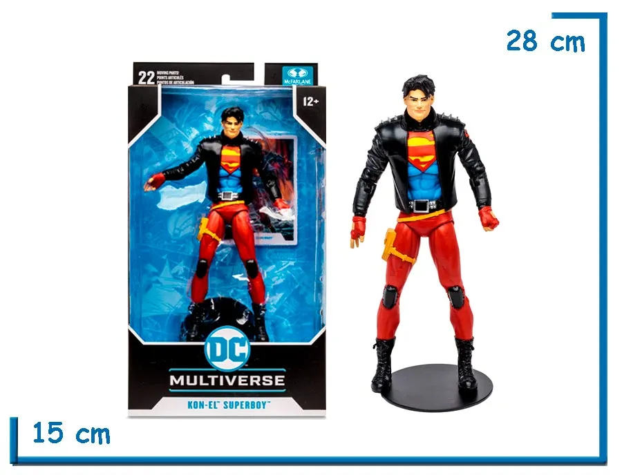 MCFARLANE KON-EL SUPERBOY 18 CM DC MULTIVERSE