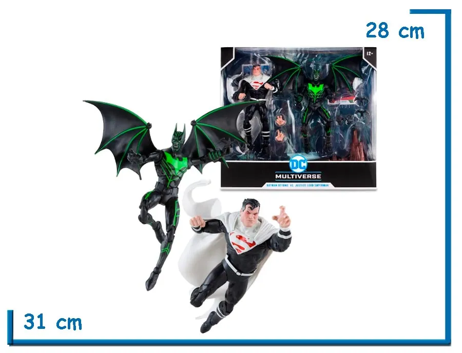 MCFARLANE BATMAN BEYOND VS. JUSTICE LORD SUPERMAN 18 CM DC