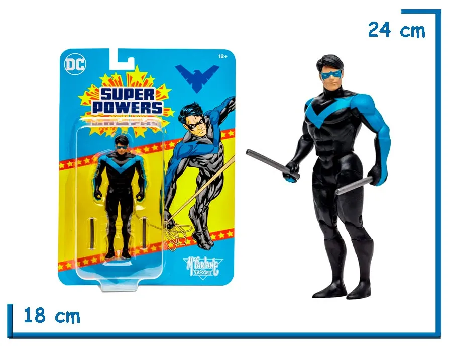 MCFARLANE NIGHTWING SUPER POWERS 12 CM DC DIRECT