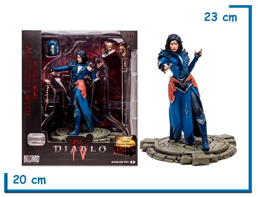 MCFARLANE HYDRA LIGHTNING SORCERESS COMMON DIABLO IV