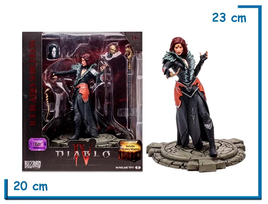 MCFARLANE ICE BLADES SORCERESS EPIC DIABLO IV