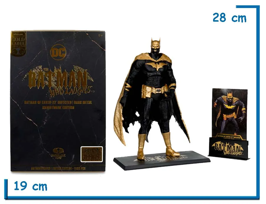 MCFARLANE BATMAN OF EARTH-22 IDM KNIGHTMARE EDITION GL 18 CM DC