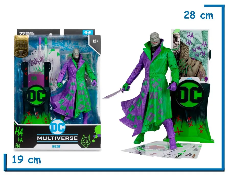 MCFARLANE HUSH (JOKERIZED) GL18 CM DC MULTIVERSE