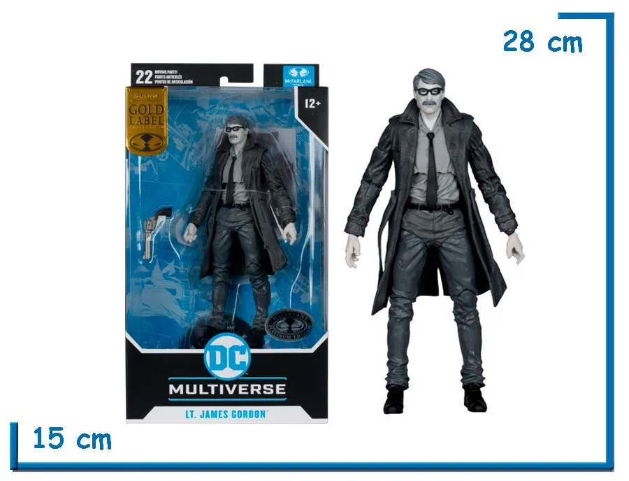 MCFARLANE LT. JAMES GORDON BNW (YEAR ONE) GL 18 CM DC MULTIVERSE