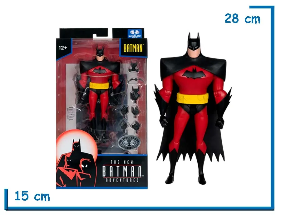 MCFARLANE BATMAN PLATINUM ED. (BATMAN THE NEW ADVENTURES) 18 CM DC