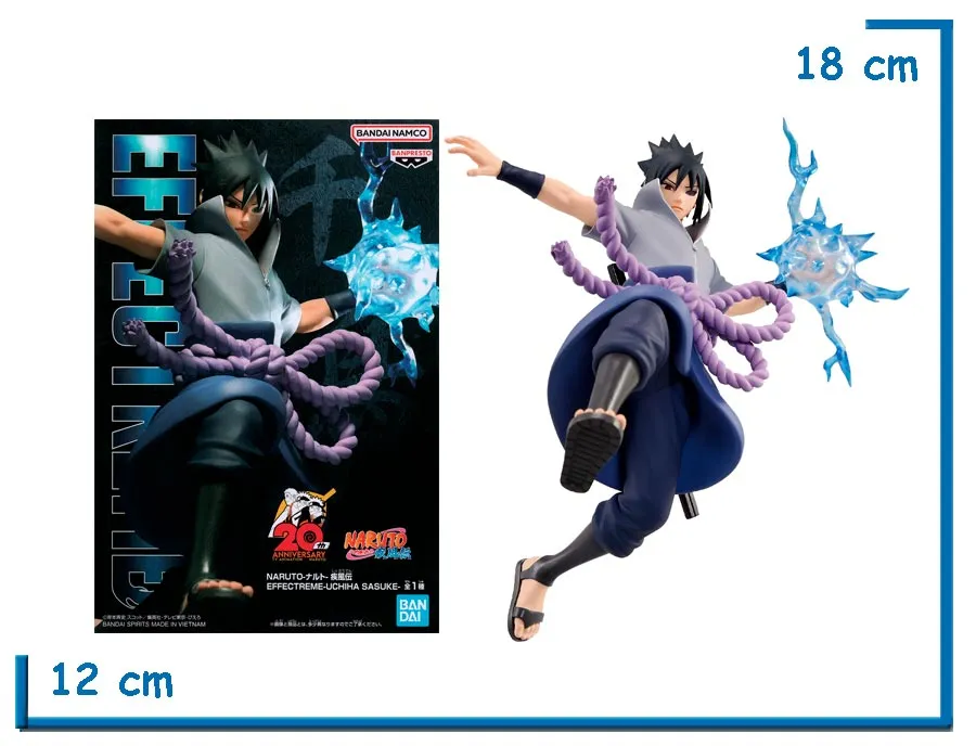 BANPRESTO UCHIHA SASUKE NARUTO SHIPPUDEN EFFECTREME